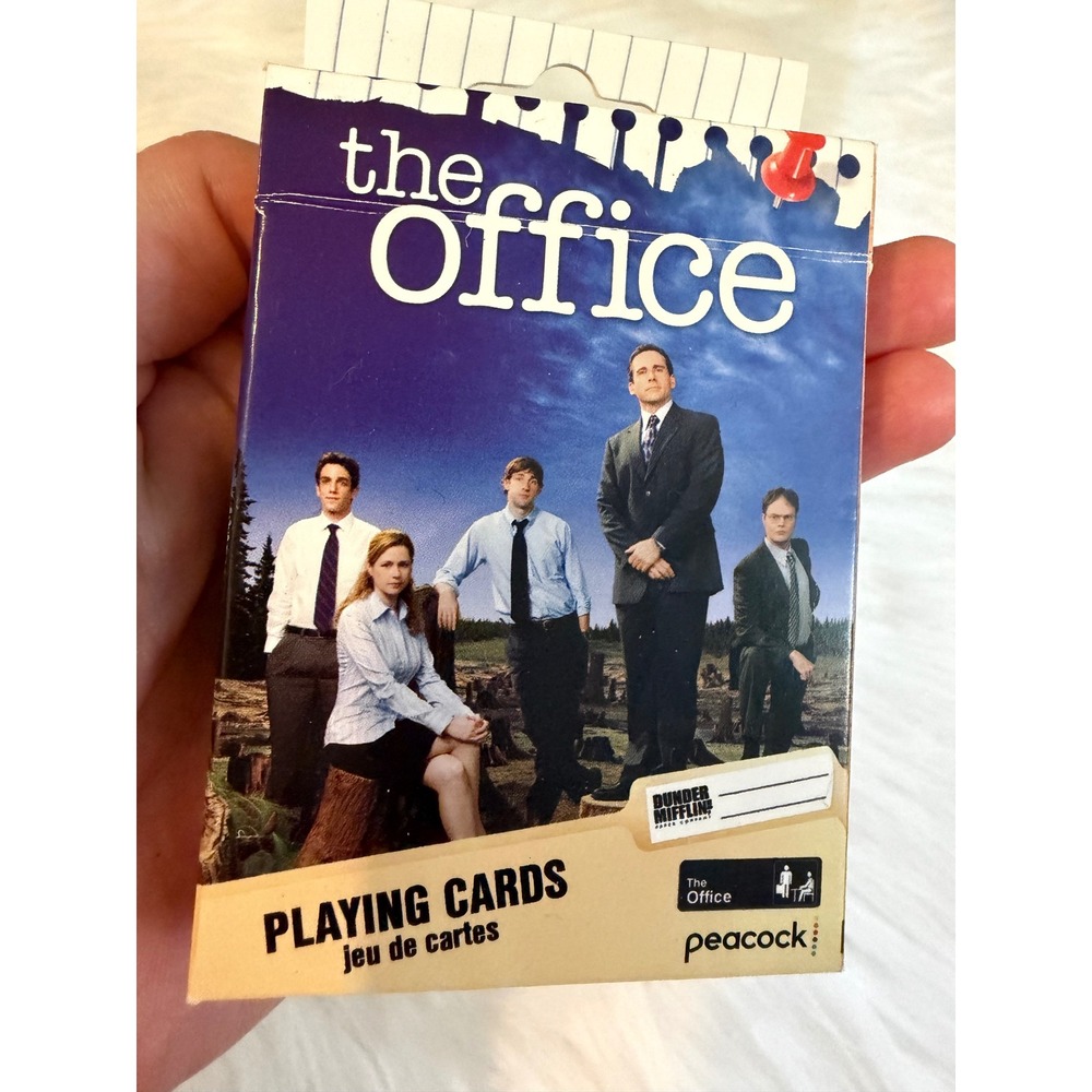 The Office TV Show Playing Cards Dunder Mifflin Peacock Aquarius Deck DT053